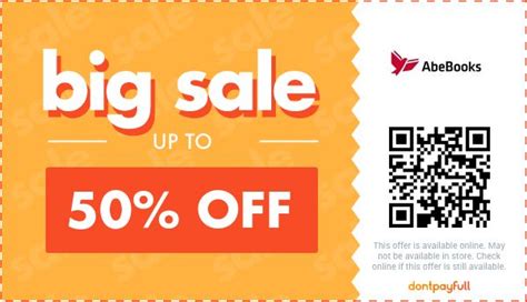 abebooks reduction|AbeBooks Voucher Codes & Discount Codes.